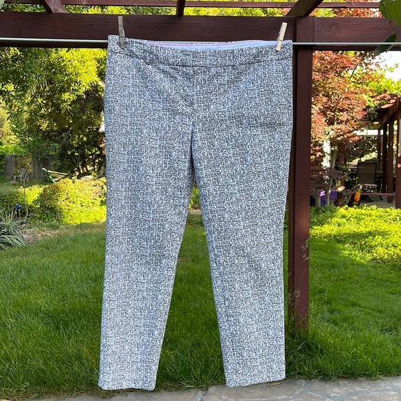 🩷 Katherine Barclay Montreal; Designer Black/White Pants. Fits Misses Sz. 12/14! - Picture 1 of 6